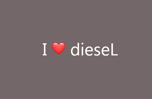 diesel vs bensin - I love diesel